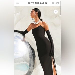 ELIYA ANGELIQUE GOWN BLACK